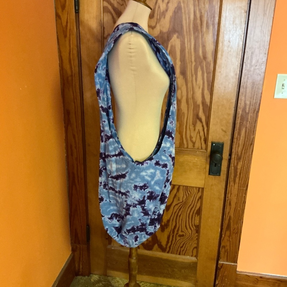 Grateful Dead Tie dye Batik Space Your Face Hippie Chic Hobo Bag - Picture 11 of 11